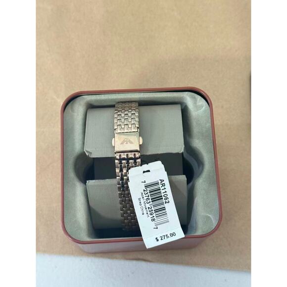 Emporio Armani Kappa AR11062 Ladies Watch With Rose Gold Dial - Picture 3 of 5